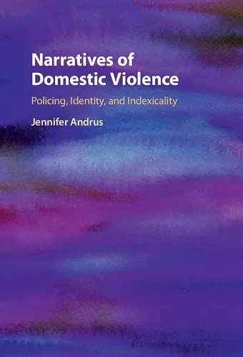 Narratives of Domestic Violence cover