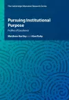 Pursuing Institutional Purpose cover