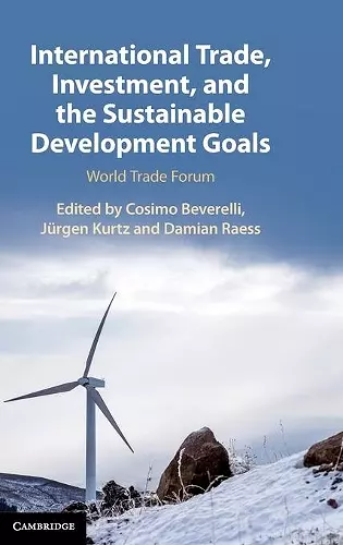 International Trade, Investment, and the Sustainable Development Goals cover