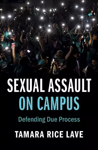 Sexual Assault on Campus cover