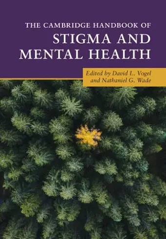 The Cambridge Handbook of Stigma and Mental Health cover