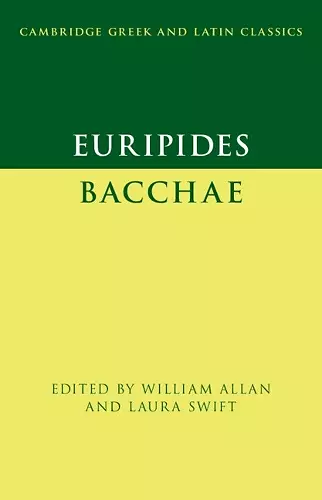 Euripides: Bacchae cover