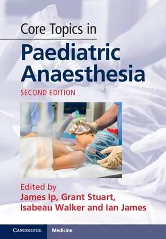 Core Topics in Paediatric Anaesthesia cover