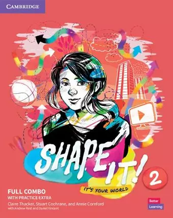 Shape It! Level 2 Full Combo Student's Book and Workbook with Practice Extra cover