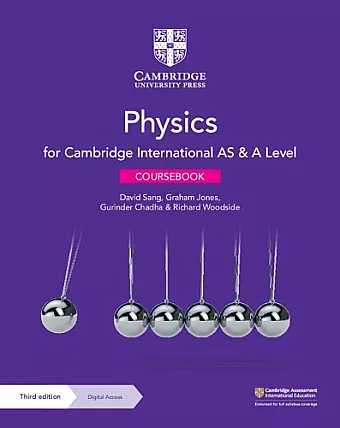 Cambridge International AS & A Level Physics Coursebook with Digital Access (2 Years) 3ed cover