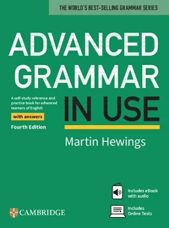 Advanced Grammar in Use Book with Answers and eBook and Online Test cover