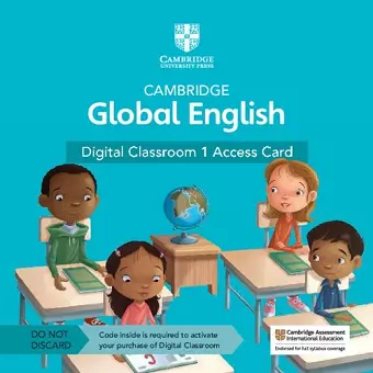 Cambridge Global English Digital Classroom 1 Access Card (1 Year Site Licence) cover