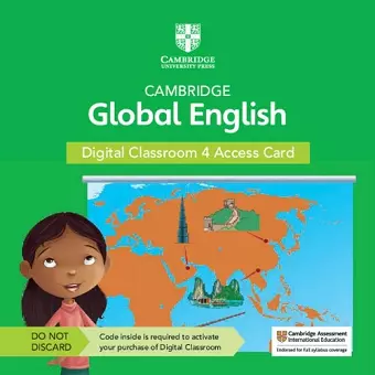 Cambridge Global English Digital Classroom 4 Access Card (1 Year Site Licence) cover