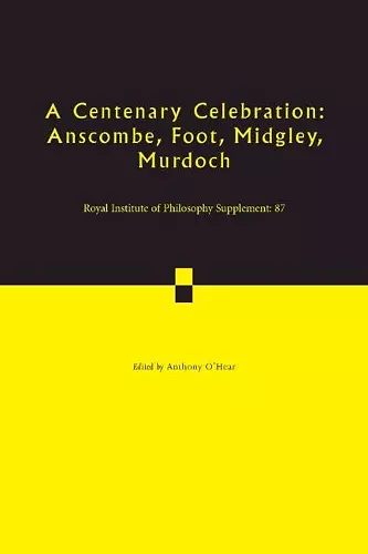 A Centenary Celebration: Volume 87 cover