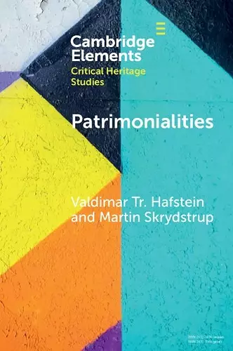 Patrimonialities cover