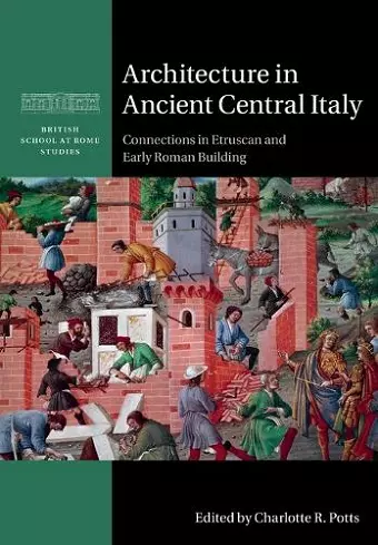 Architecture in Ancient Central Italy cover