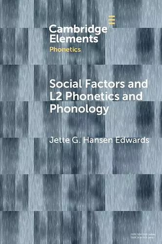 Social Factors and L2 Phonetics and Phonology cover