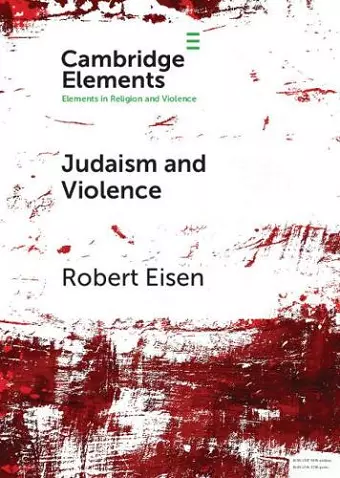 Judaism and Violence cover