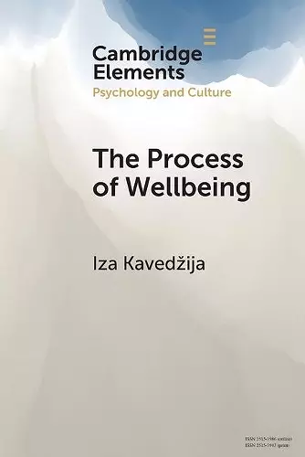 The Process of Wellbeing cover