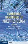 Cambridge Handbook of Anesthesiology cover