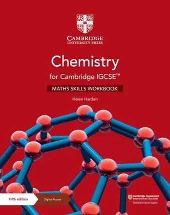 Chemistry for Cambridge IGCSE™ Maths Skills Workbook with Digital Access (2 Years) cover