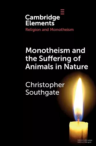 Monotheism and the Suffering of Animals in Nature cover