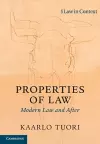 Properties of Law cover