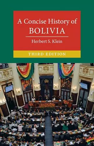 A Concise History of Bolivia cover