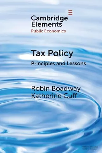 Tax Policy cover