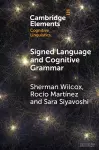 Signed Language and Cognitive Grammar cover