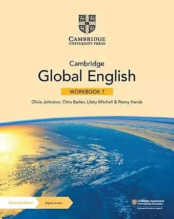 Cambridge Global English Workbook 7 with Digital Access (1 Year) cover