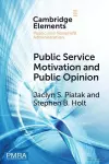 Public Service Motivation and Public Opinion cover