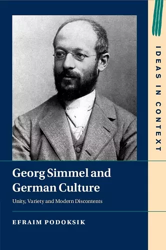 Georg Simmel and German Culture cover