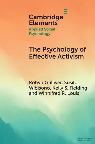 The Psychology of Effective Activism cover