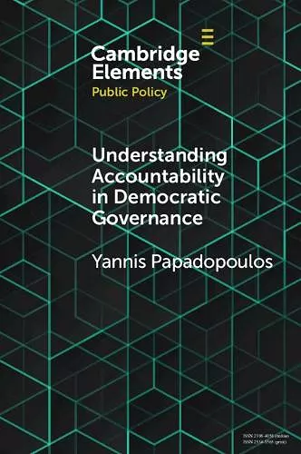 Understanding Accountability in Democratic Governance cover