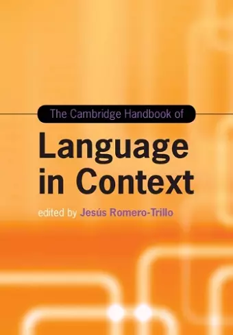 The Cambridge Handbook of Language in Context cover
