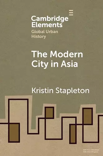 The Modern City in Asia cover