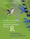 A First Course in Statistical Programming with R cover