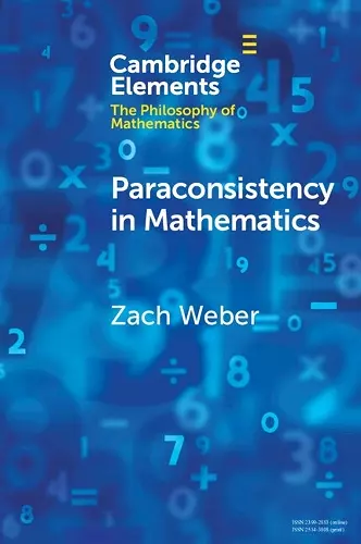 Paraconsistency in Mathematics cover