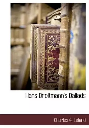 Hans Breitmann's Ballads cover