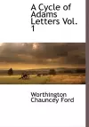 A Cycle of Adams Letters Vol. 1 cover