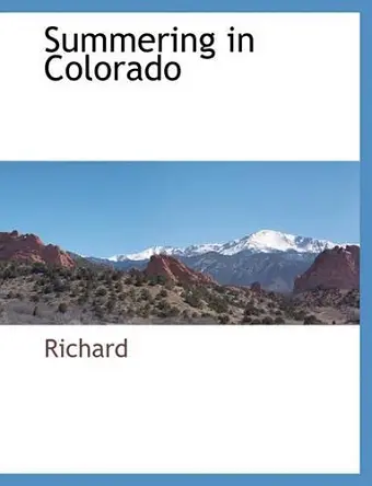 Summering in Colorado cover