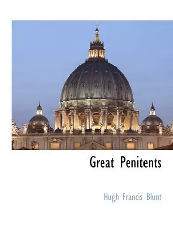 Great Penitents cover