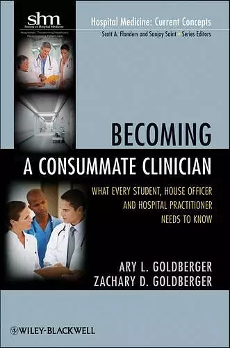 Becoming a Consummate Clinician cover