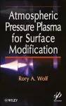 Atmospheric Pressure Plasma for Surface Modification cover