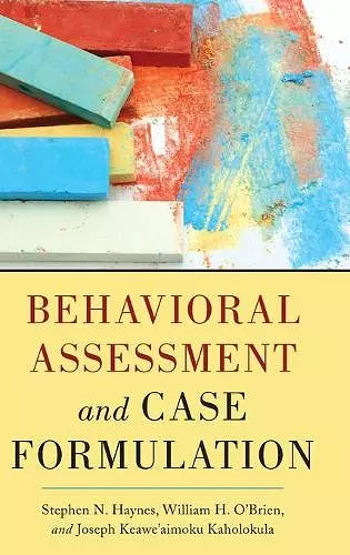 Behavioral Assessment and Case Formulation cover