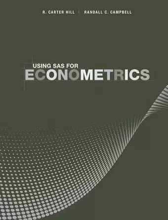 Using SAS for Econometrics cover