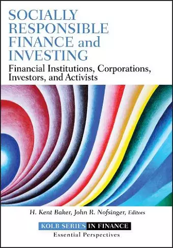 Socially Responsible Finance and Investing cover