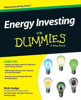 Energy Investing For Dummies cover