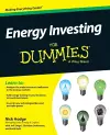 Energy Investing For Dummies cover