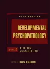 Developmental Psychopathology, Theory and Method cover