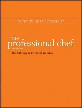 The Professional Chef, 9e Study Guide cover