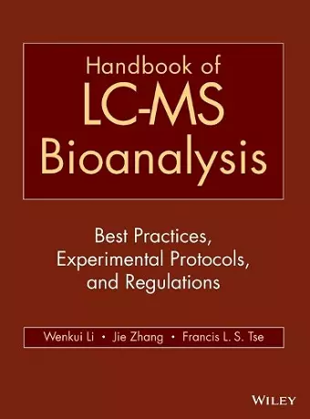 Handbook of LC-MS Bioanalysis cover