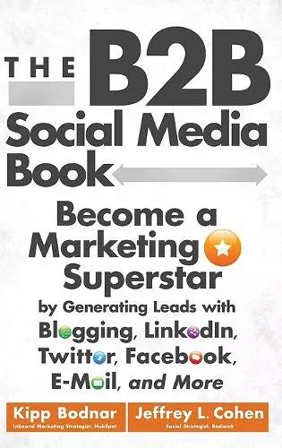 The B2B Social Media Book cover