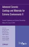 Advanced Ceramic Coatings and Materials for Extreme Environments II, Volume 33, Issue 3 cover